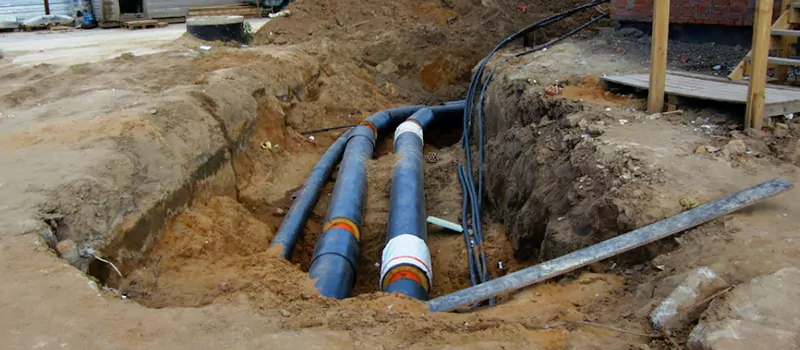Main Water Line Installation in Gravenhurst, Ontario