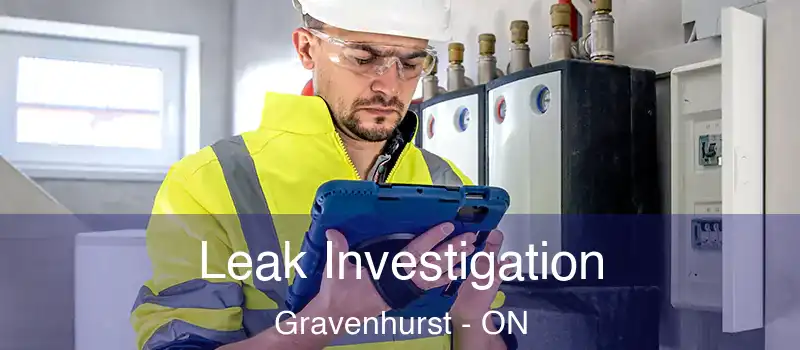  Leak Investigation Gravenhurst - ON