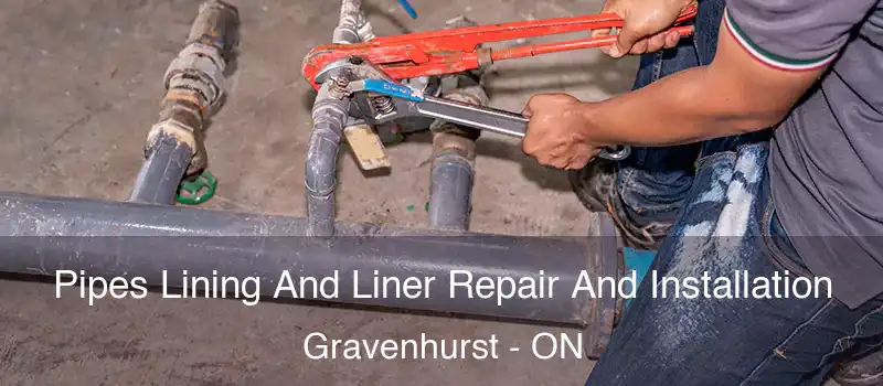  Pipes Lining And Liner Repair And Installation Gravenhurst - ON