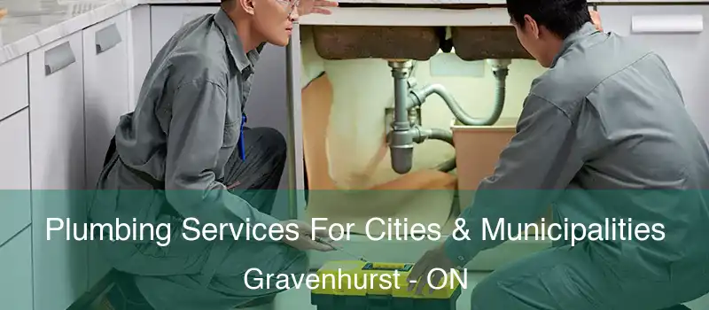  Plumbing Services For Cities & Municipalities Gravenhurst - ON
