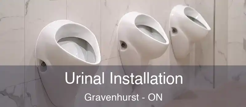  Urinal Installation Gravenhurst - ON